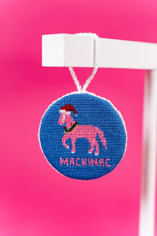 Smathers Pony Ornament Mackinac