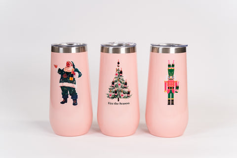 Holiday Champagne Tumbler