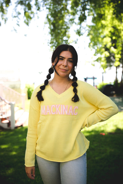 Mackinac Block Sweater